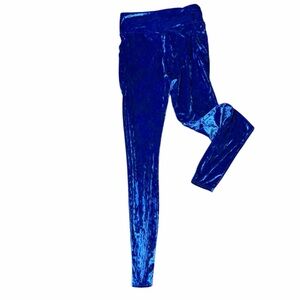 Fabletics Blue Velvet Leggings